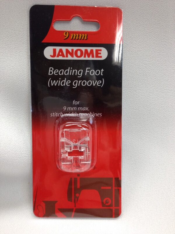Janome Beading Foot (Wide Groove)