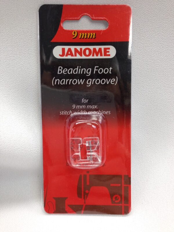 Janome Beading Foot (Narrow Groove)