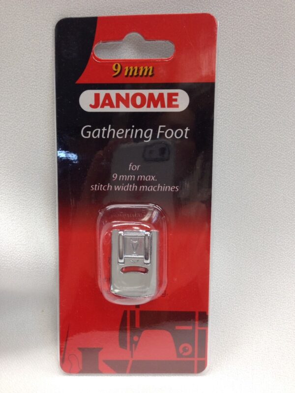 Janome Gathering Foot V, 9 mm