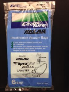 Riccar SupraLite Plus Canister Paper Bags