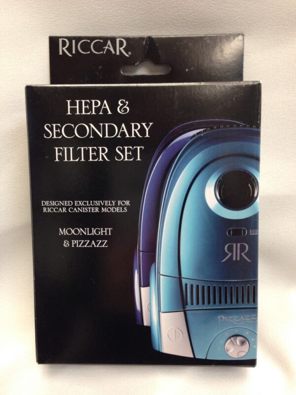 Riccar Moonlight and Pizzazz HEPA and Secondary Filter Set