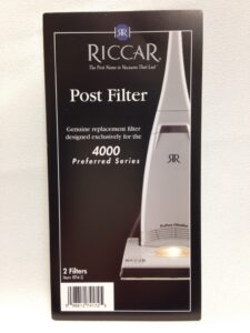 Riccar 4000 Series Post Filter