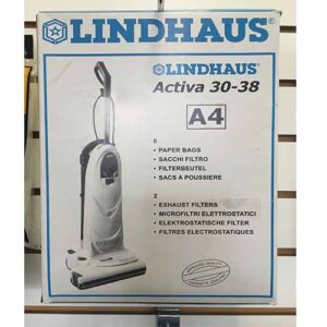 Lindhaus A4 Activa Diamante Dynamic Vacuum Cleaner Bags