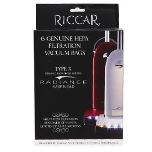 Riccar Radiance Type X HEPA Bags